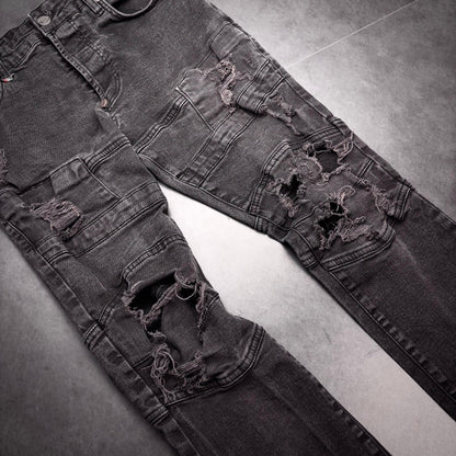Philipp plein shotgun skull denim