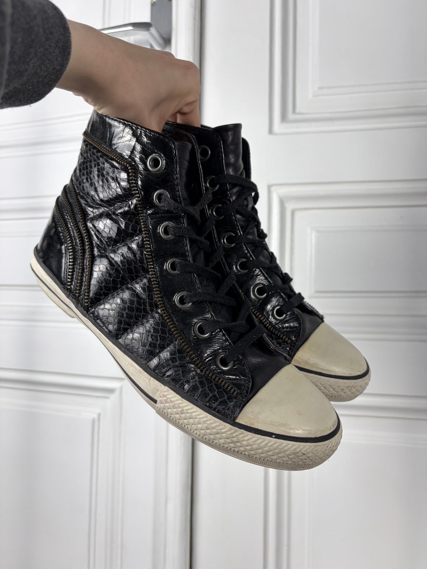 ASH Snakeskin Chucks