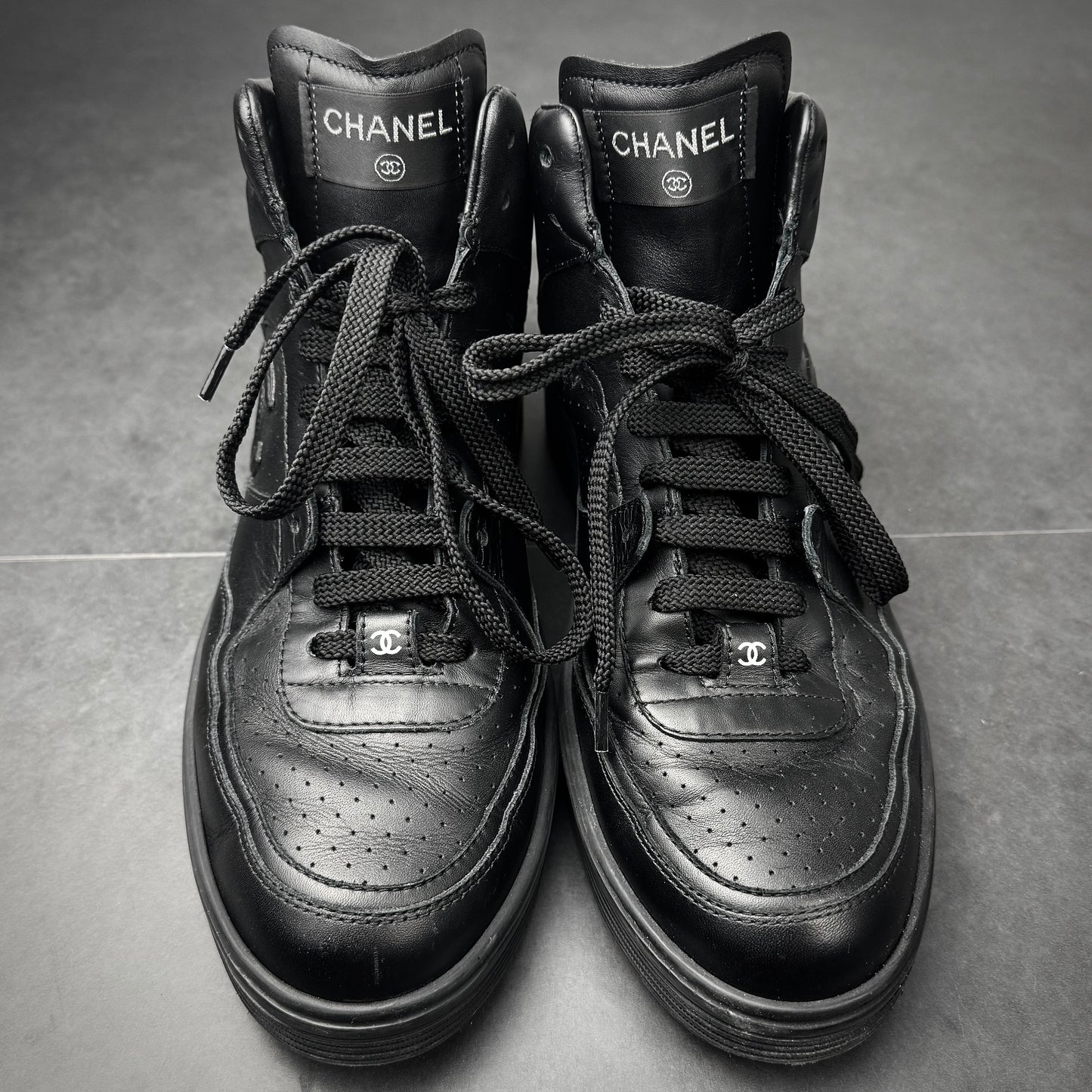 Chanel Hightop Sneaker