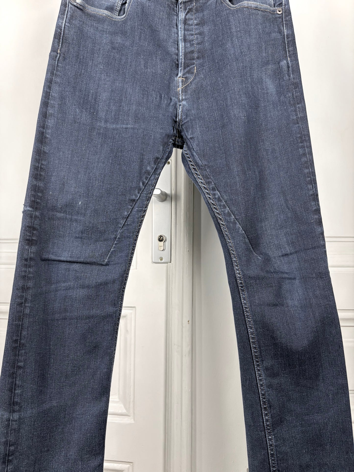 Rick Owens Olmar&Mirta „Unwashed Blue“ Denim