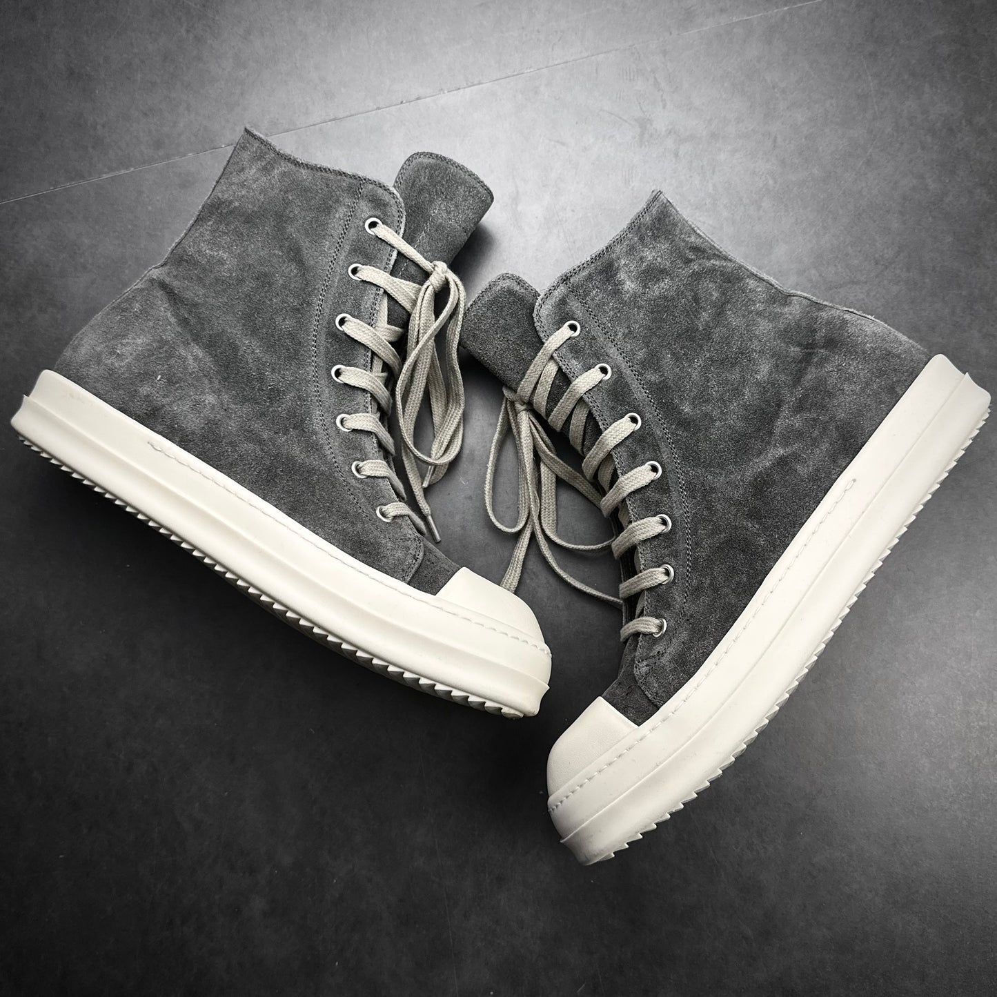Rick Owens Suede Mainline Ramones