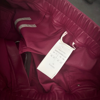 Rick Owens „Cargobela“ SAMPLE Leather Shorts