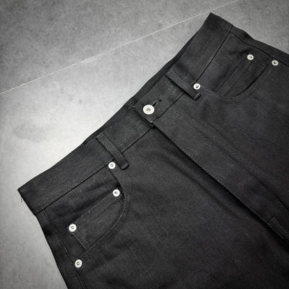 (sample) Rick owens „Japanese denim“ double knee geth cut