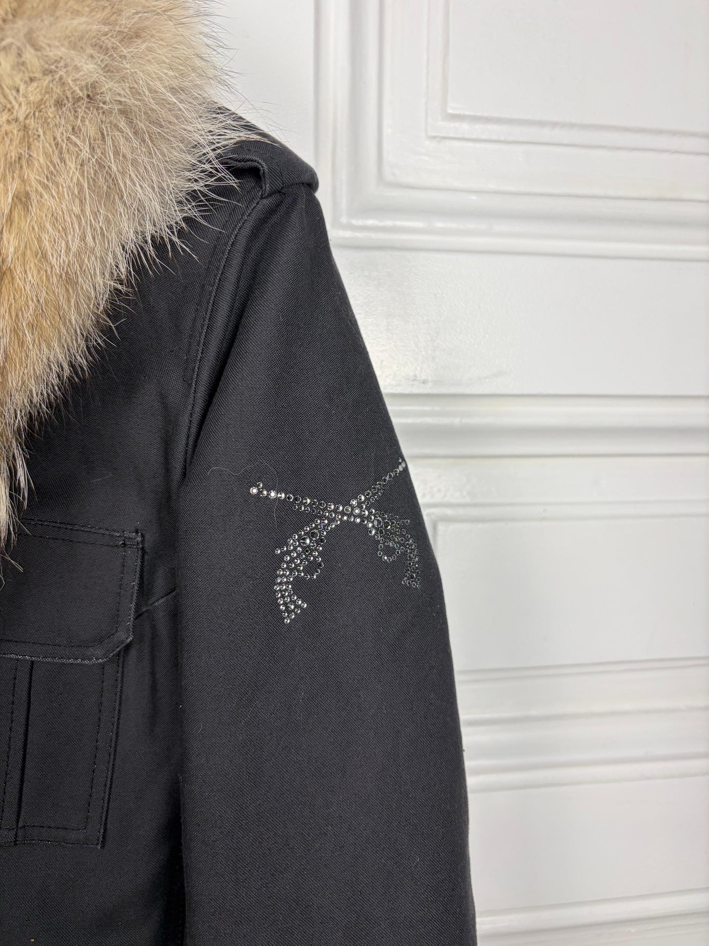 Roar fox fur parka