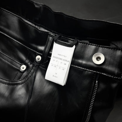 Rick owens „detroit cut“ leather/wax look bolan sample