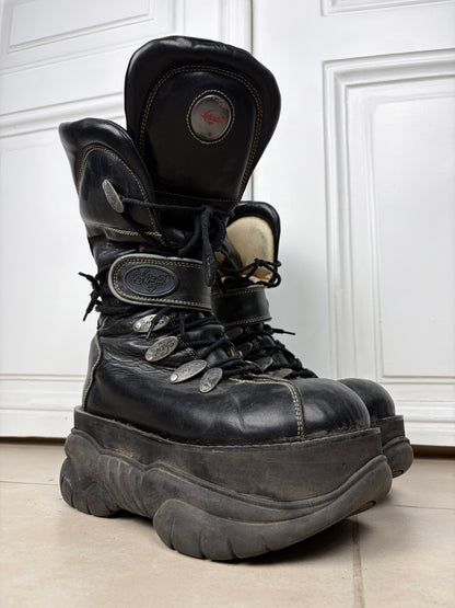 Vintage swear high top boots