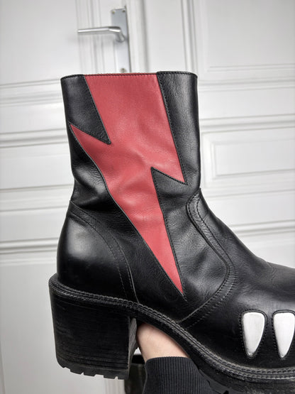Walter Van Beirendonck Hyper Glam Teeth Boots