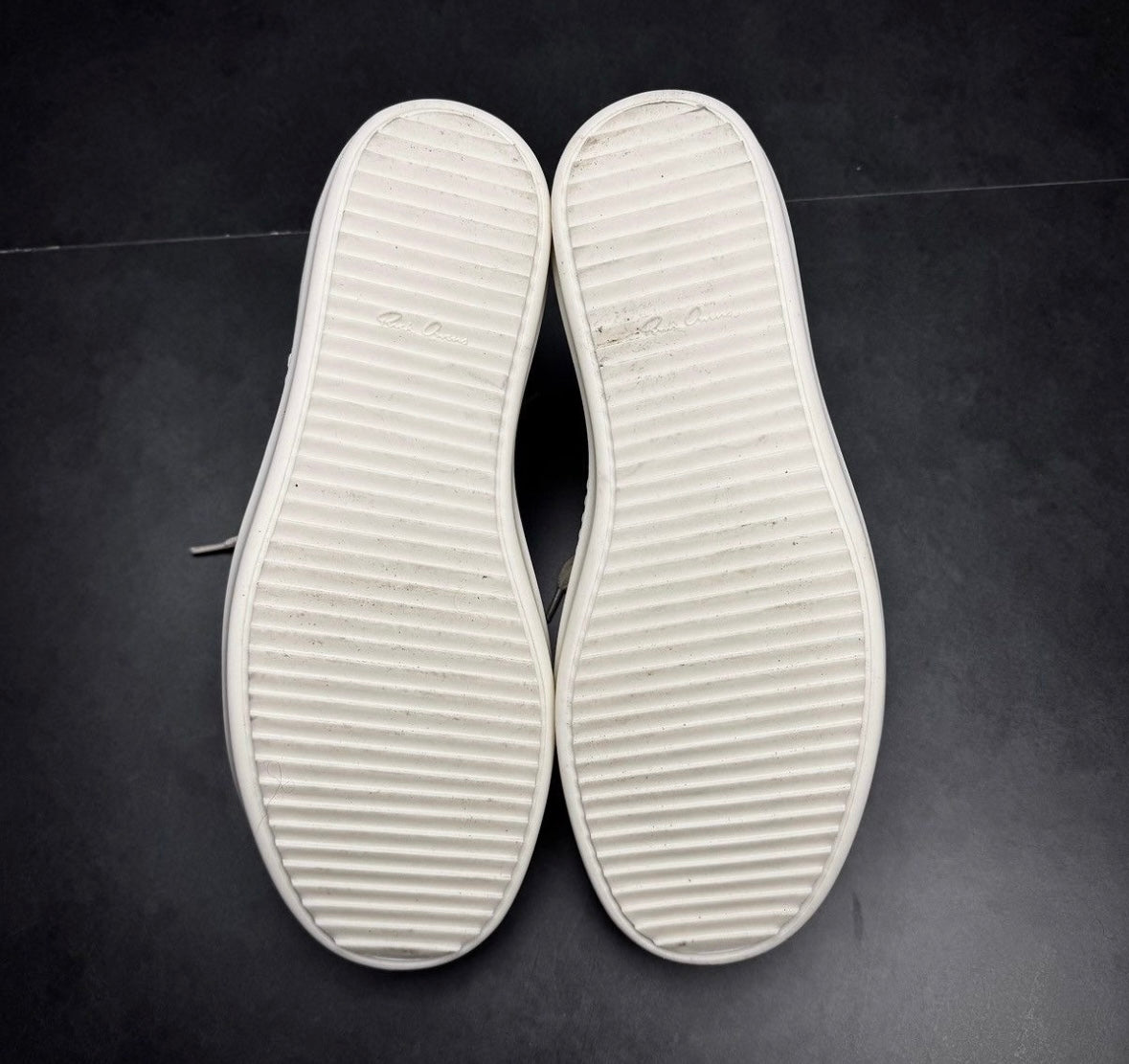 Rick owens brown/amethyst sample vans