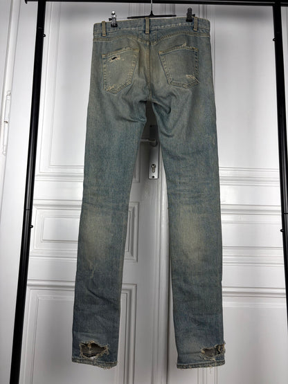 Saint Laurent 2015 Crash Denim