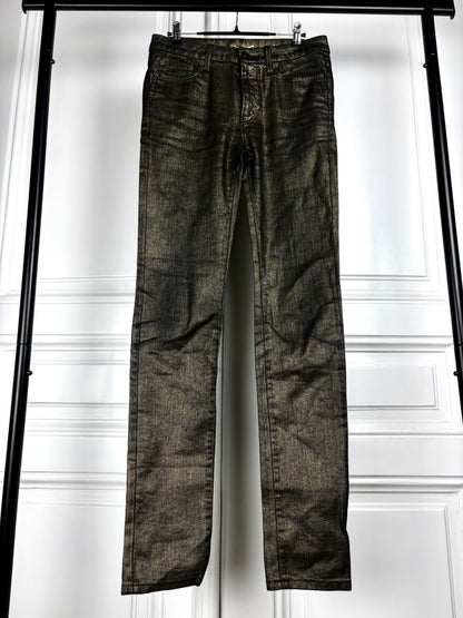 Saint Laurent Gold Coated D05 Denim