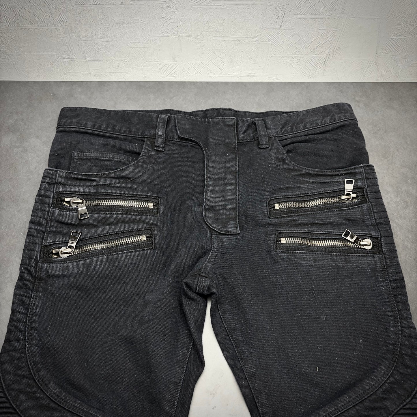 Balmain Biker Denim
