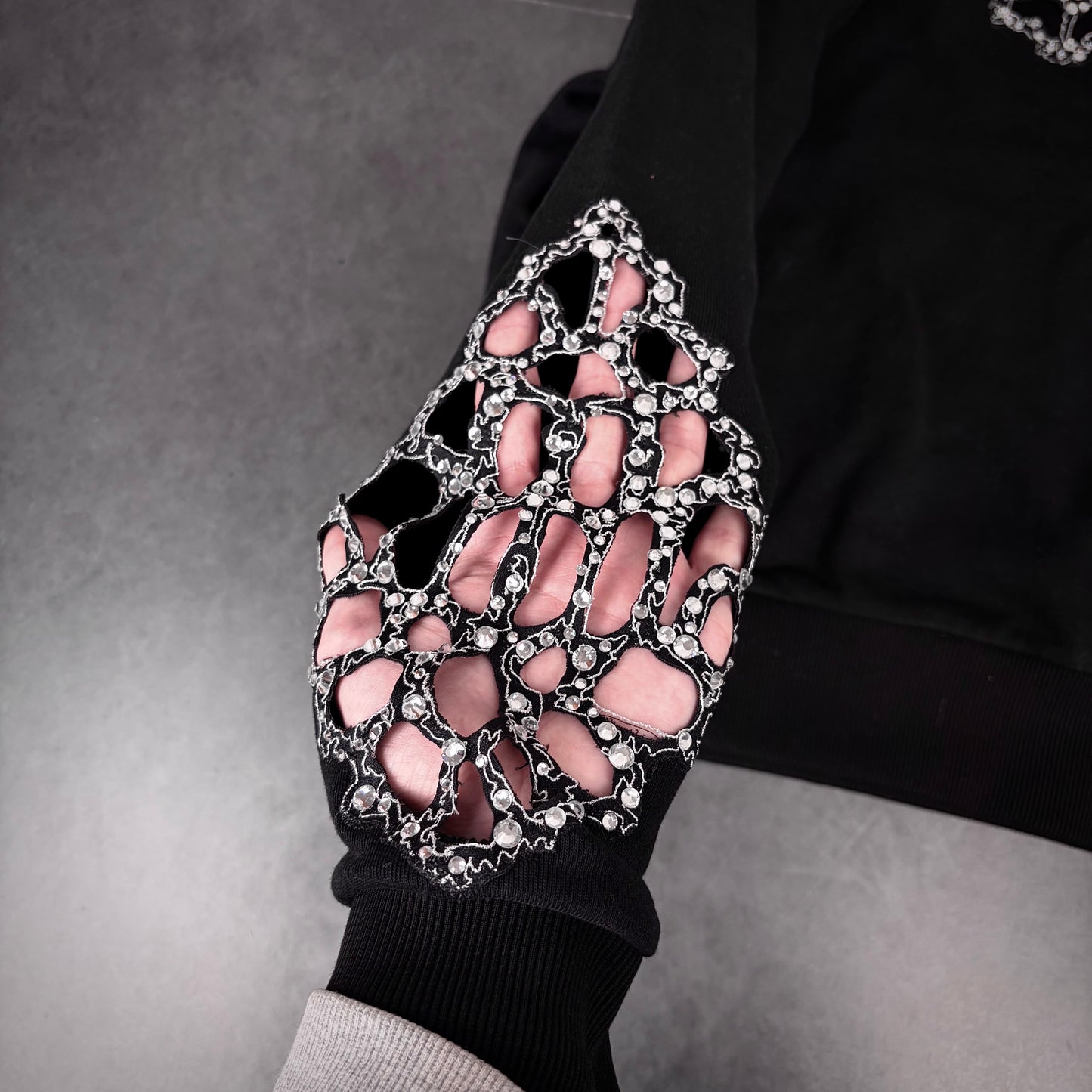 Philipp Plein Crystal Sample Hoodie