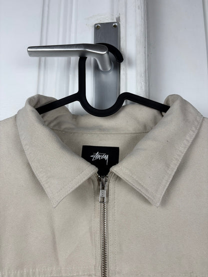 Stussy suede overshirt