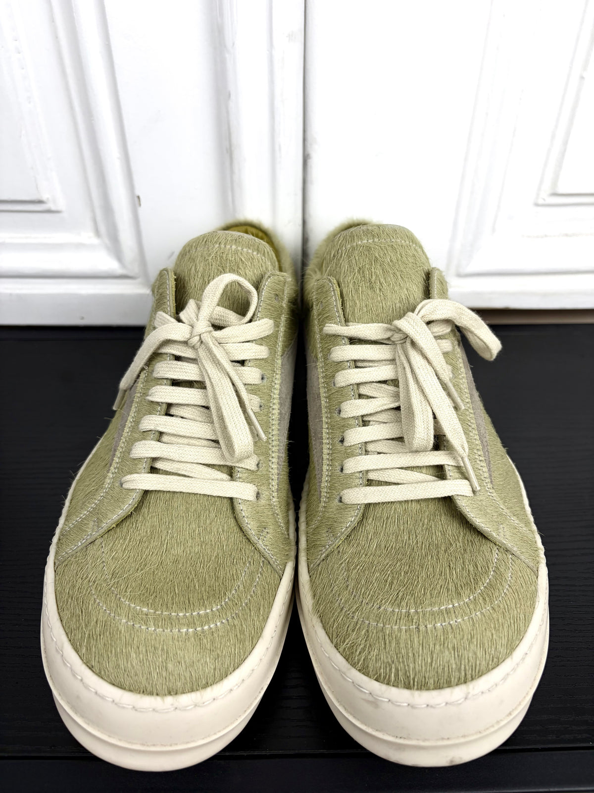 Rick Owens SAMPLE Pony Hair Vans