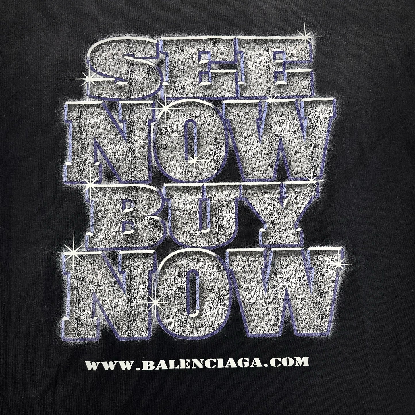 Balenciaga „see now buy now“ T-shirt