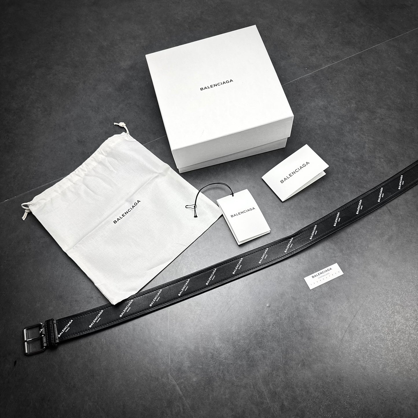 Balenciaga Monogram Belt