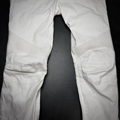 Balmain Biker Zip Denim