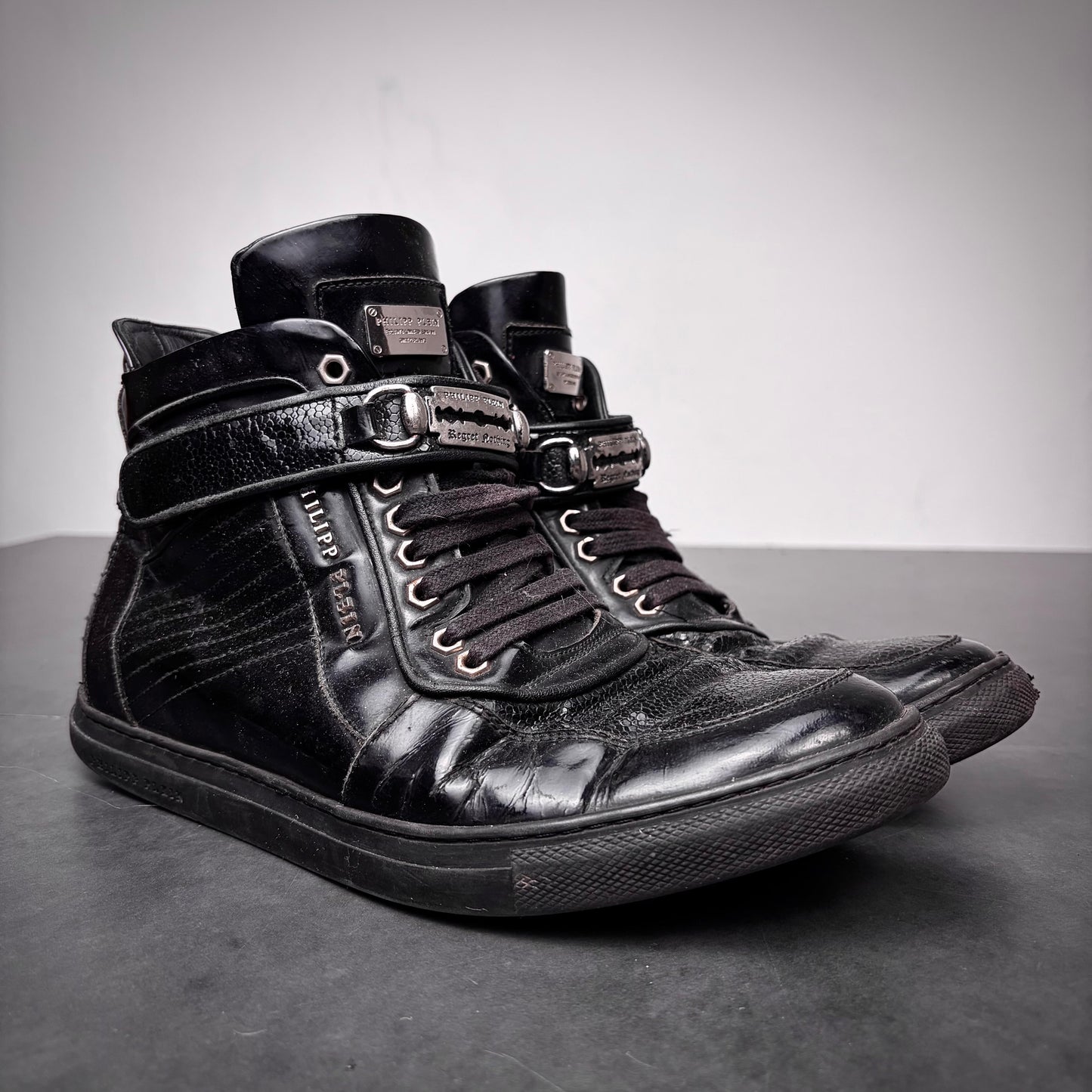 Philipp plein razorblade hightop sneaker