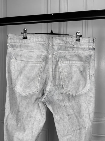 Maison Margiela x H&M painted denim