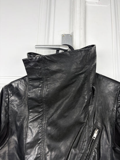 Rick Owens Olmar&Mirta Classic Biker Leather Jacket