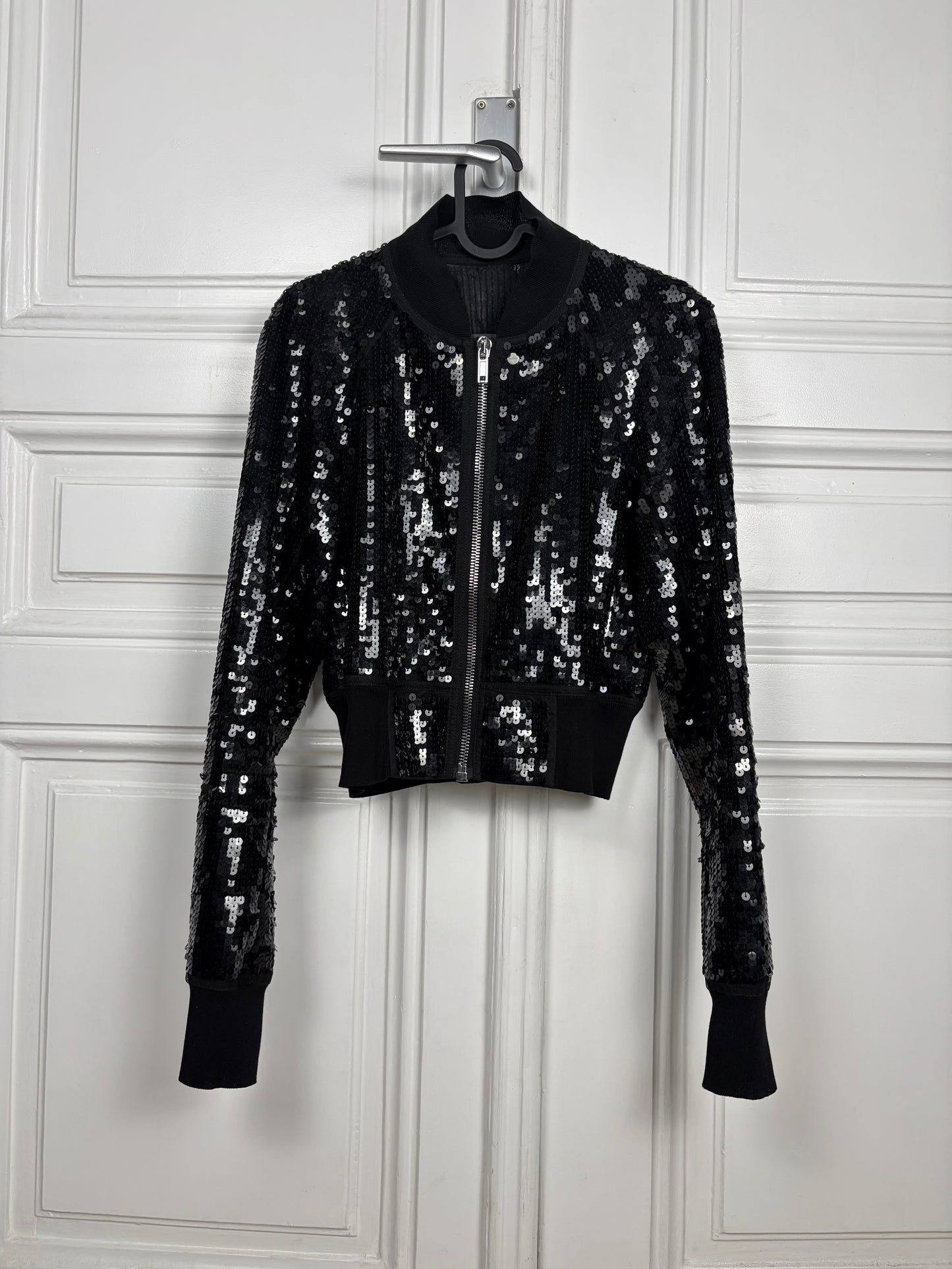 Rick Owens SS23 cropped flight jacket