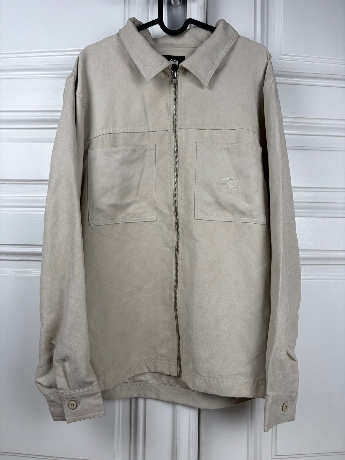 Stussy suede overshirt