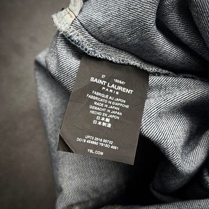 Saint Laurent 2016 D01 „Crash“ Denim