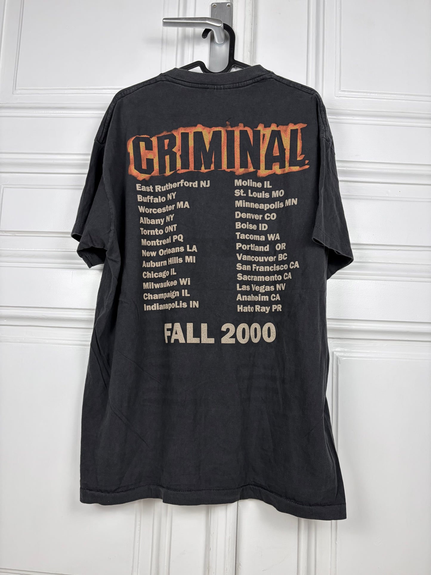 Eminem 2000 tshirt reprint on OG Brockum