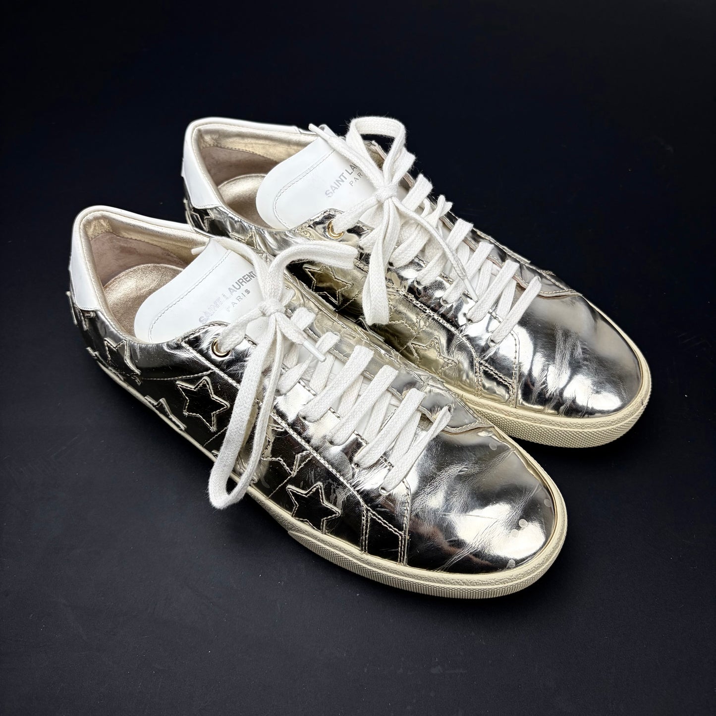 Saint Laurent Silver Star Sneaker