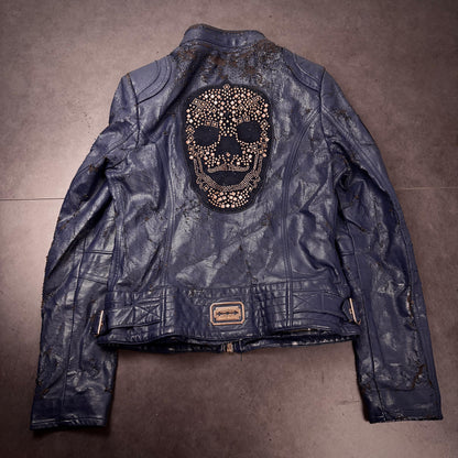 Philipp pleib razorblade leather jacket