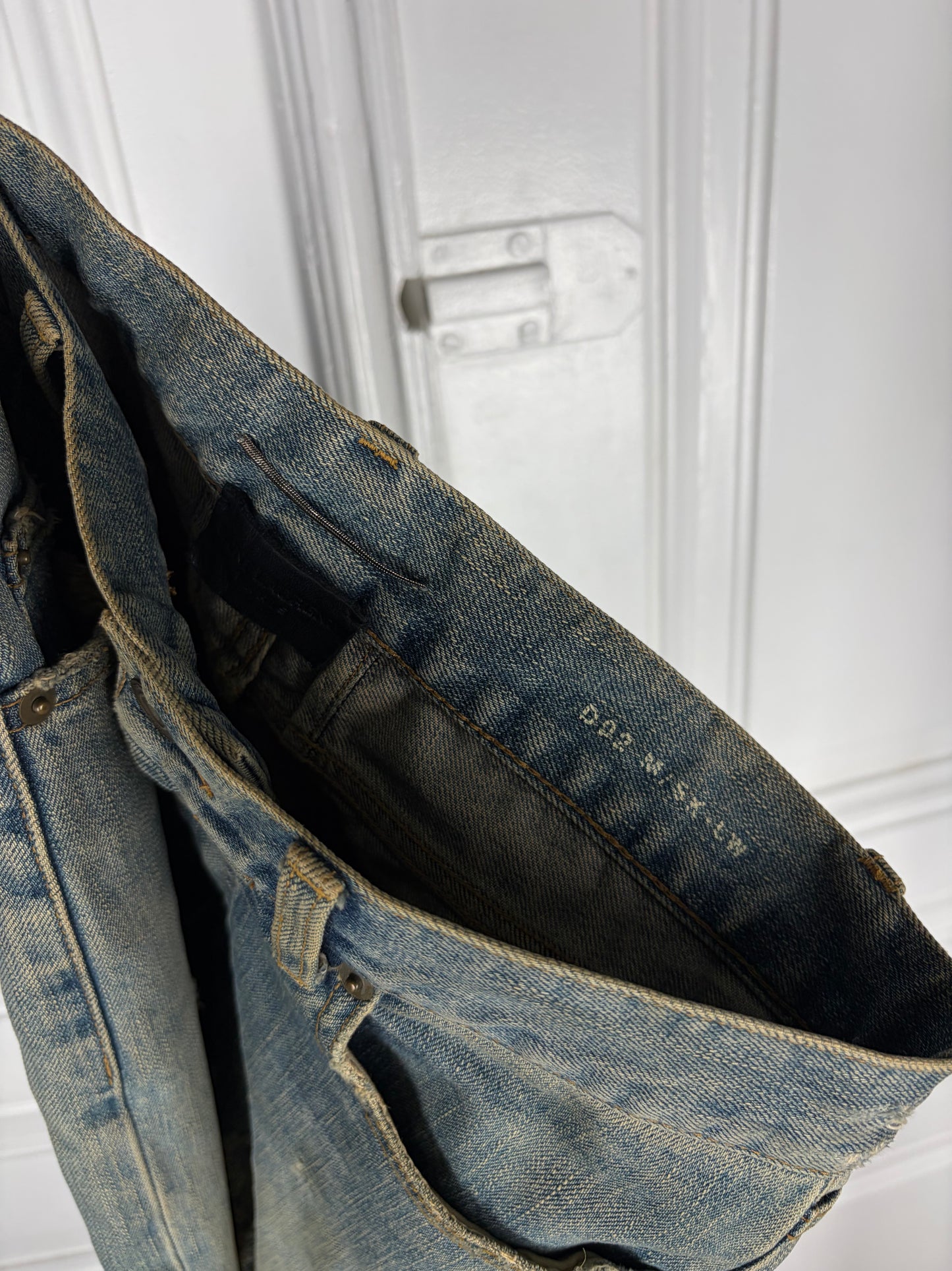 Saint Laurent 2015 Crash Denim