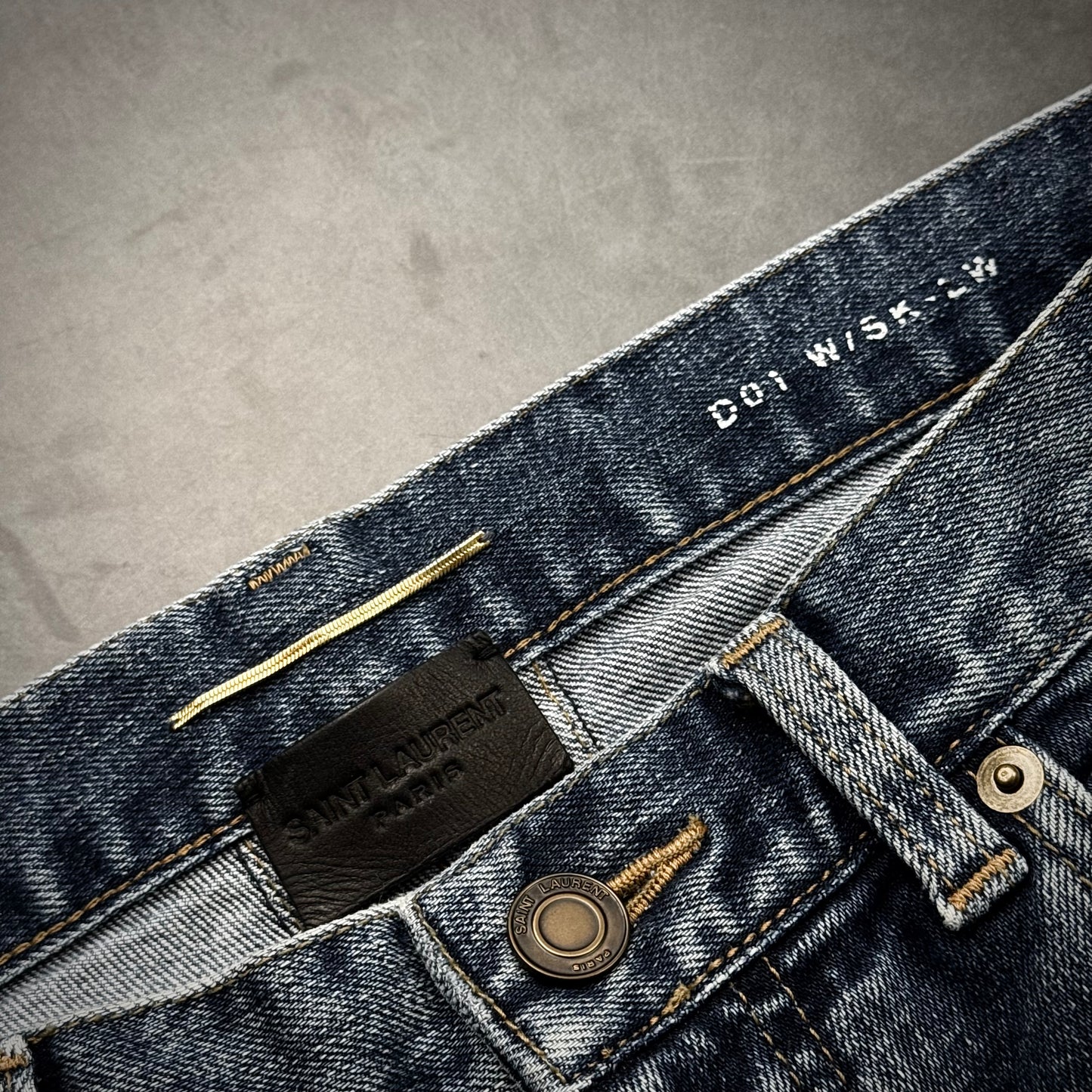 Saint Laurent 2016 D01 „Crash“ Denim
