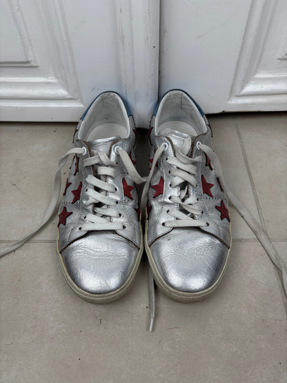 Saint Laurent Silver Star Sneaker