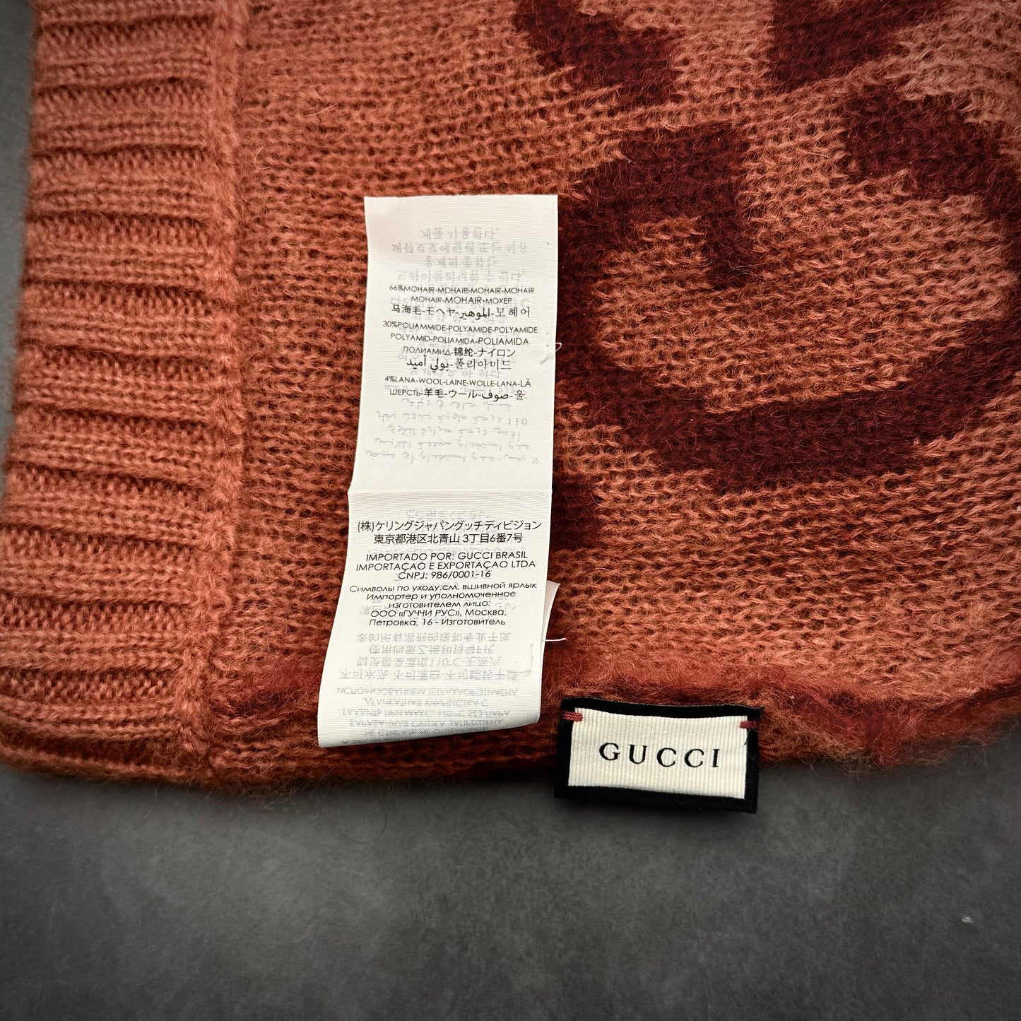 Gucci mohair look beanie