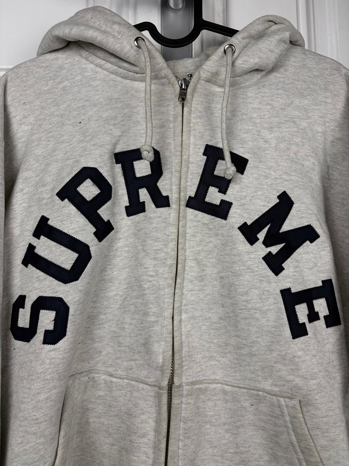 Supreme x Champion Logo Zip Up