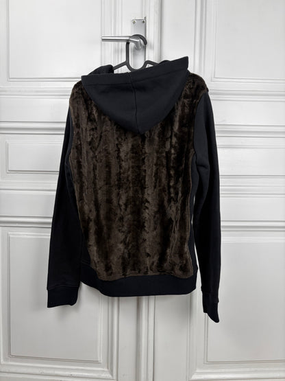 Halb Fur Zip Hoodie