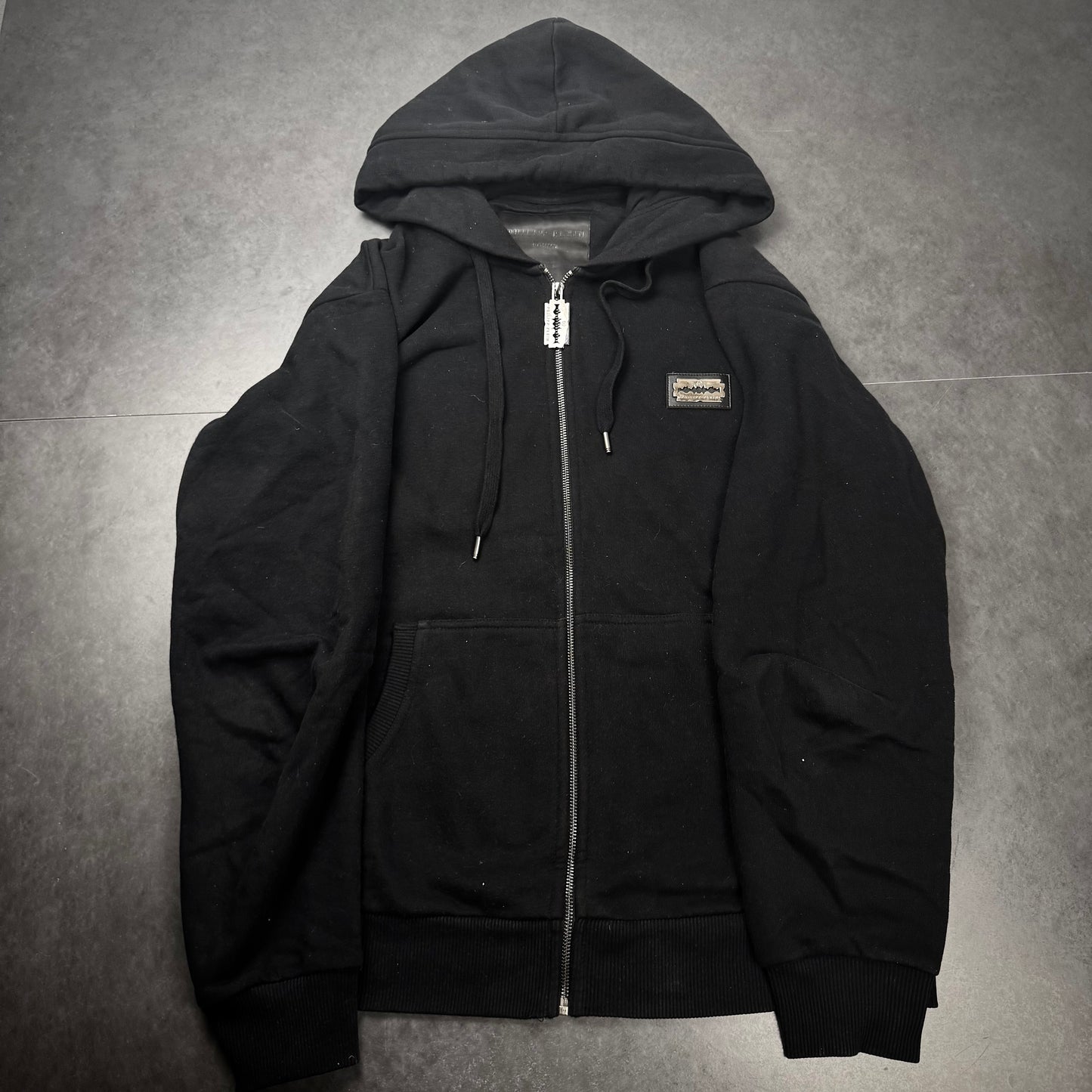 Philipp Plein Razorblade Zip Hoodie