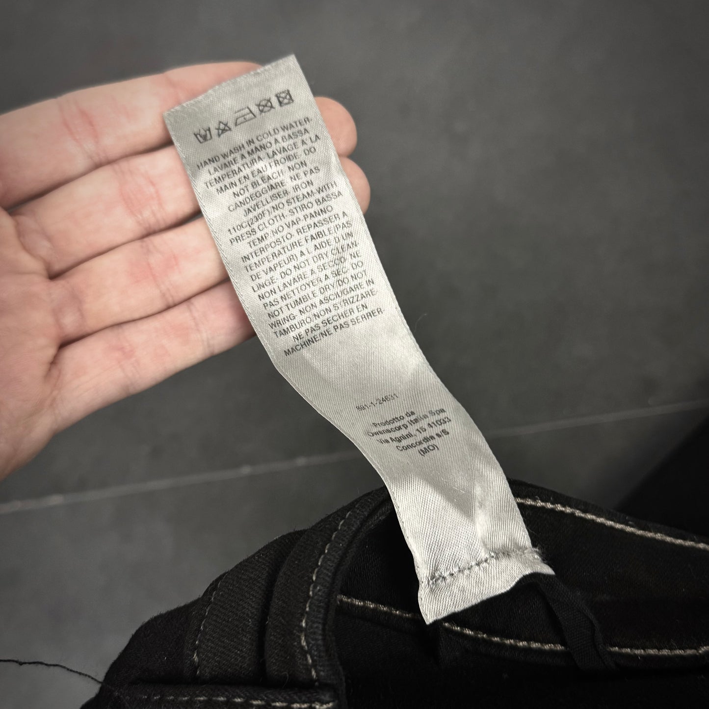 Rick Owens „Bias“ Spiral Bootcut