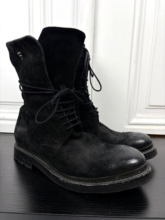 The Last Conspiracy Lace Up Military Boots