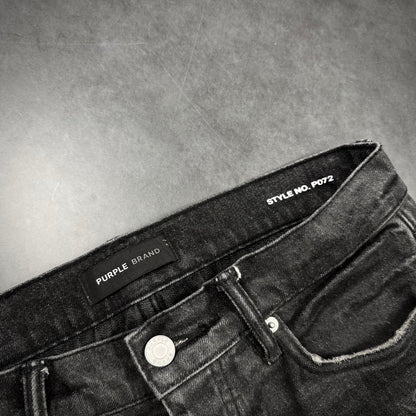 Purple Bootcut Denim