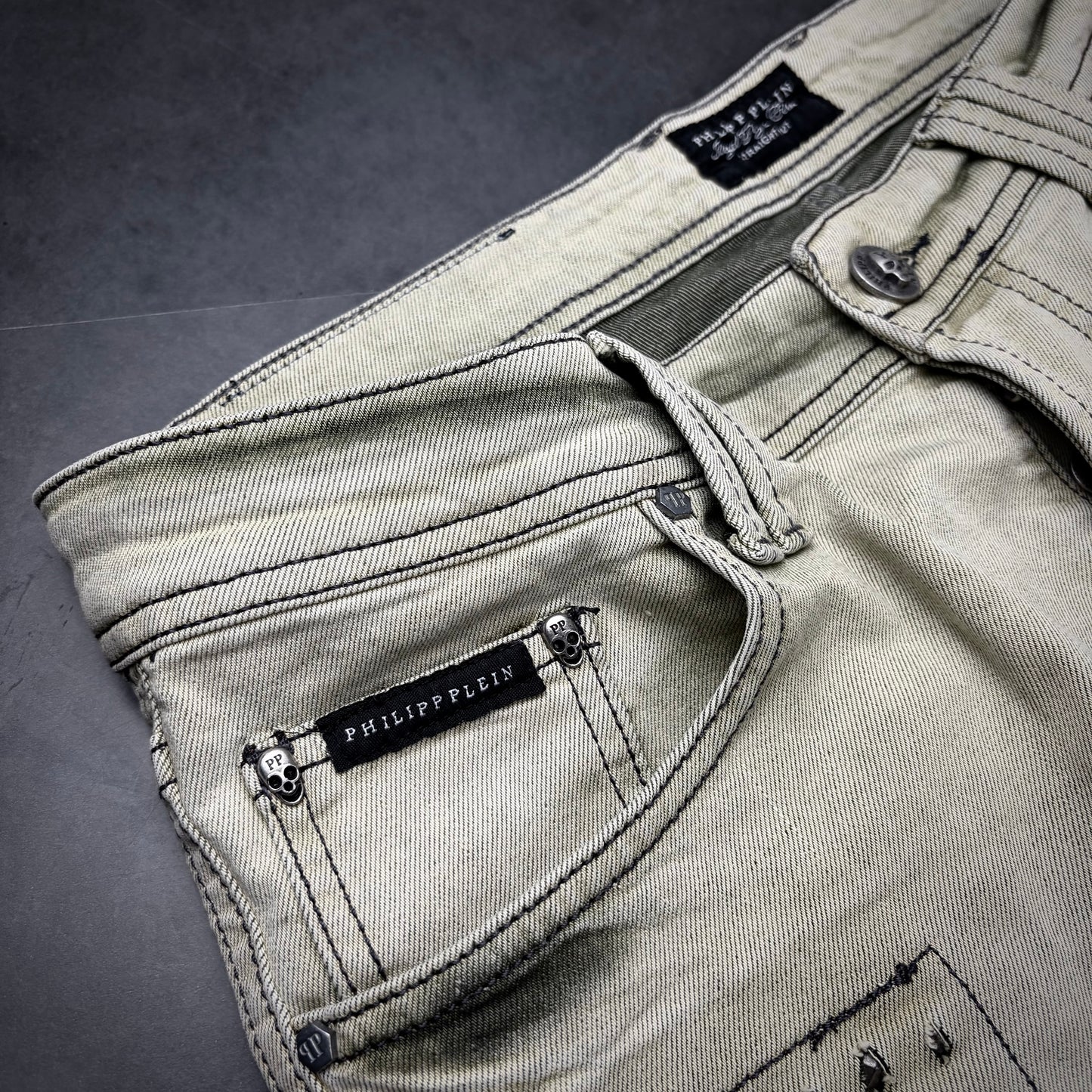 Philipp Plein Acid Spike Denim