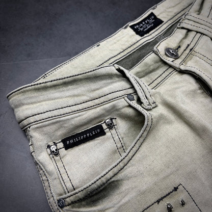 Philipp Plein Acid Spike Denim