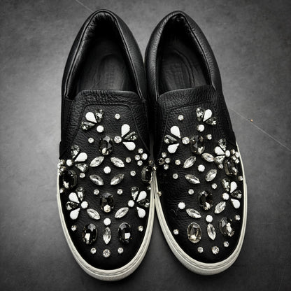 Philipp Plein Diamond Slip Ons