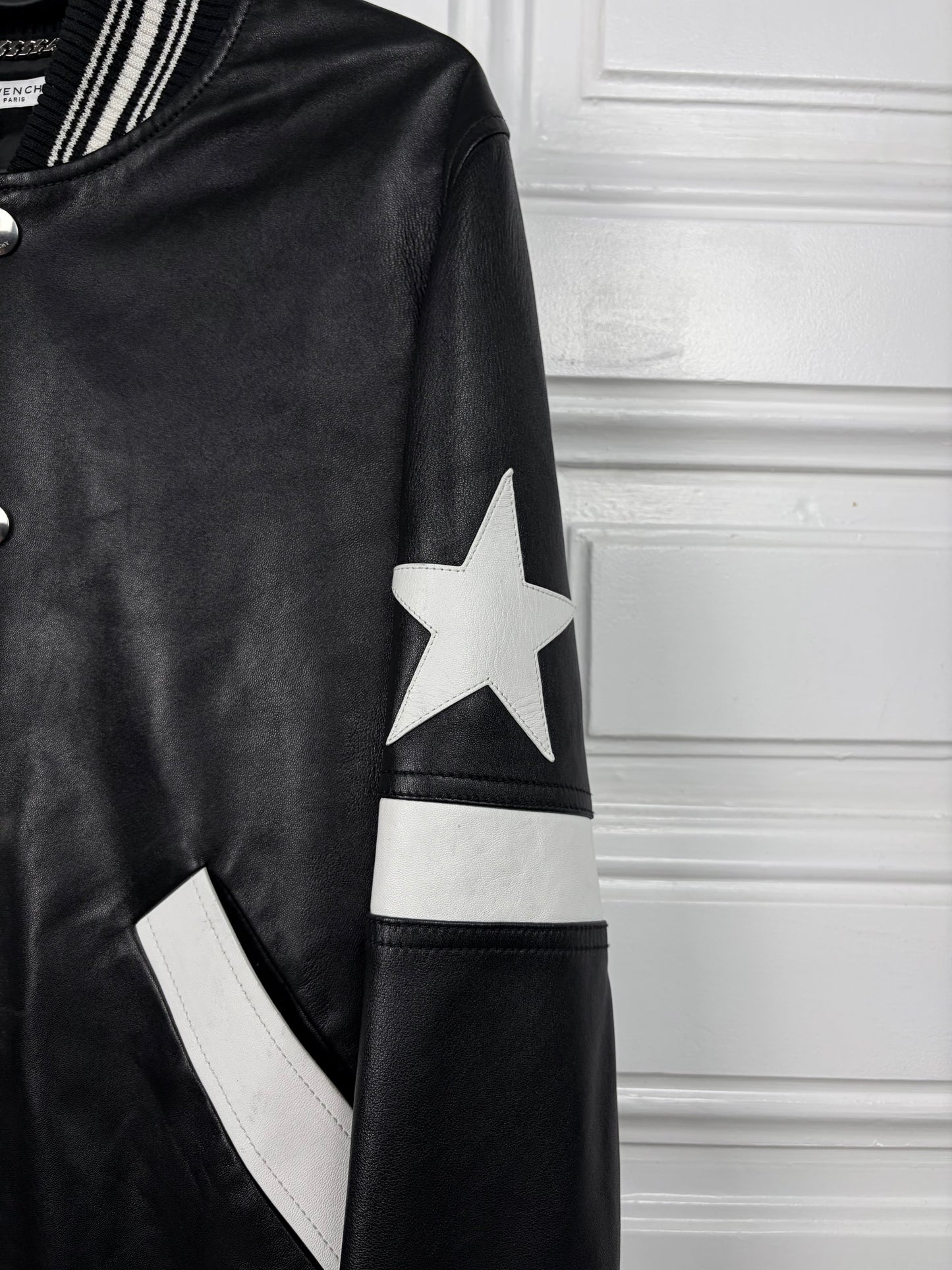 Givenchy Lambskin Star Bomber