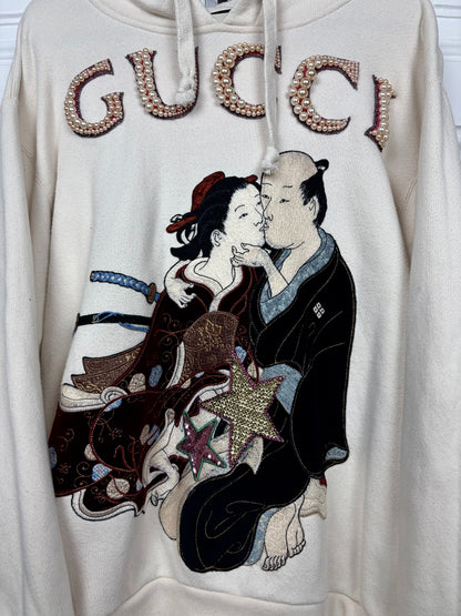 Gucci 2018 Geisha Lovers Hoodie