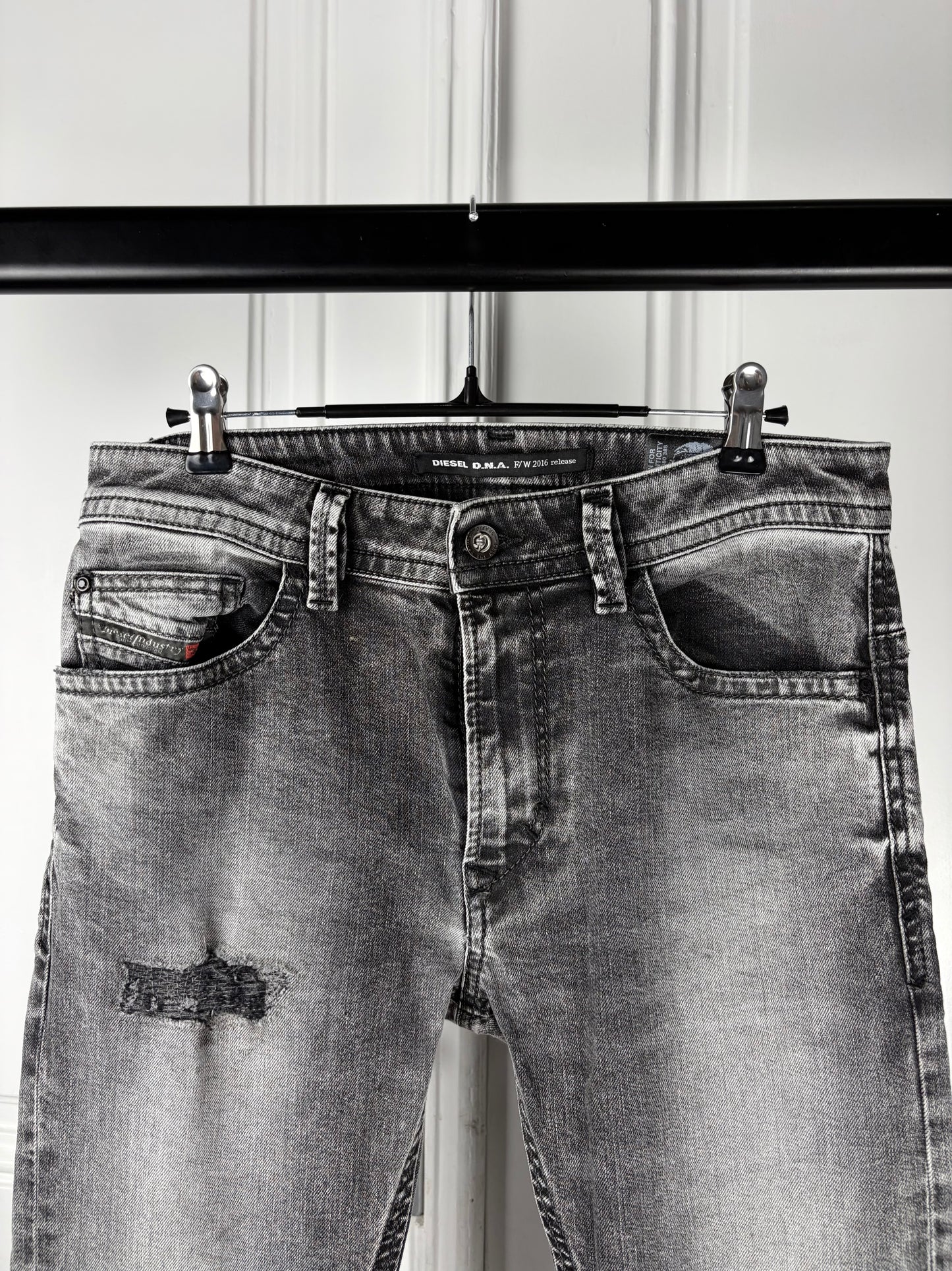 Diesel FW2016 Distressed Denim