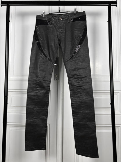 Faith connexion waxed jeans