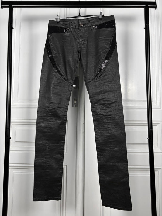 Faith connexion waxed jeans