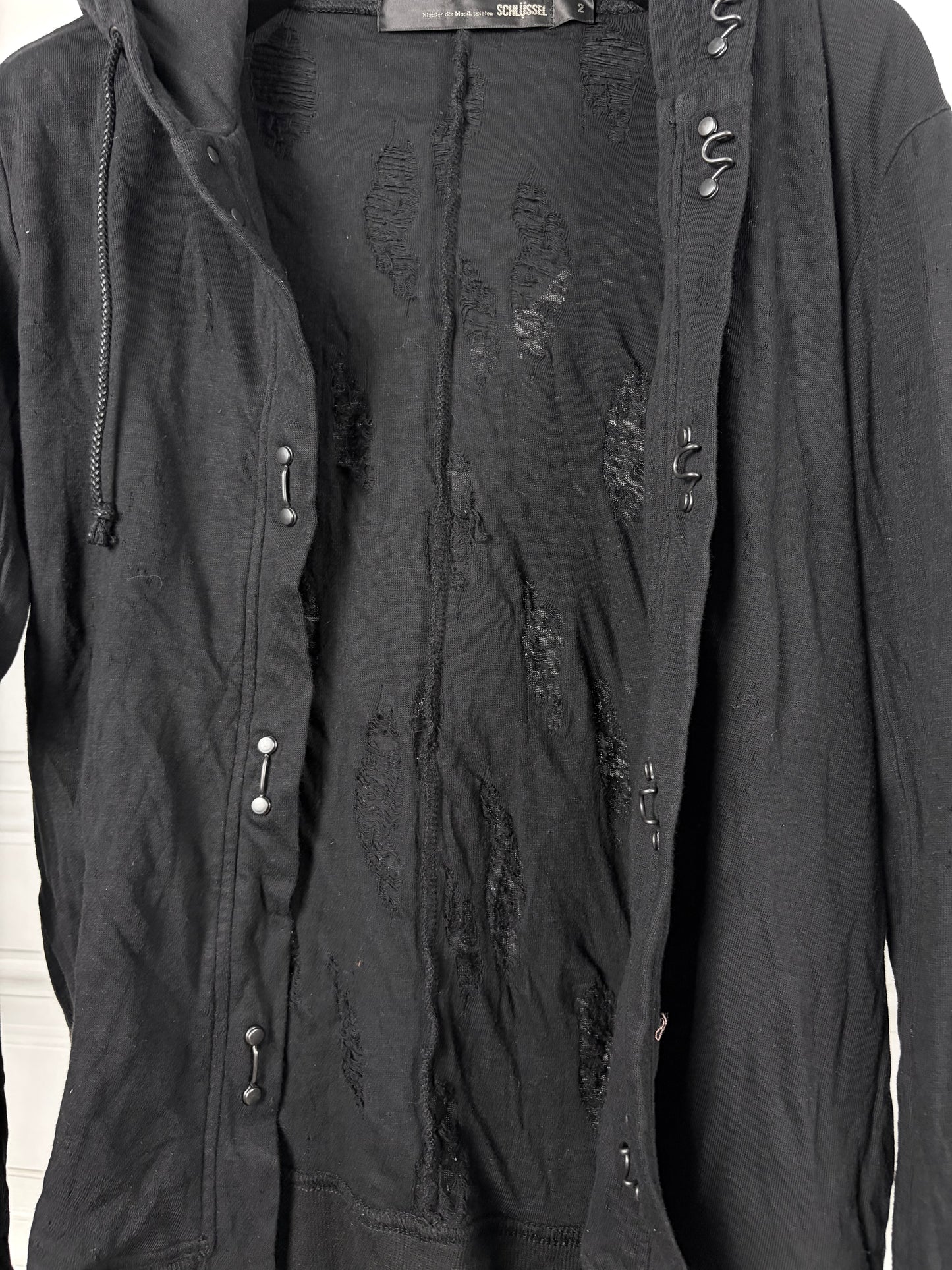 Schlüssel Distressed Zip