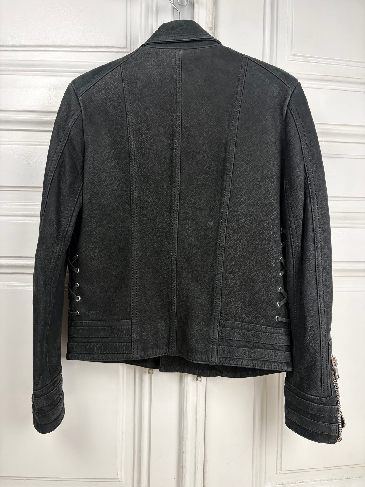 Balmain by Olivier Rousteing Multi Zip Biker Jacket